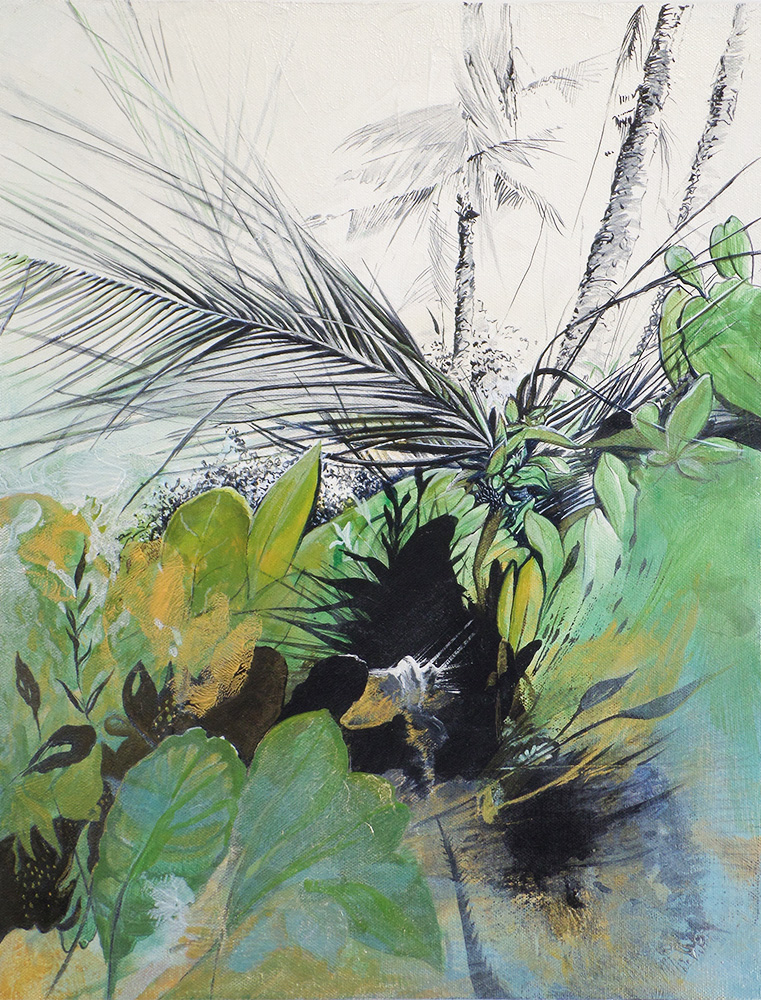 "Winter months V" 18 x 14 inches, acrylic on canvas, 2015