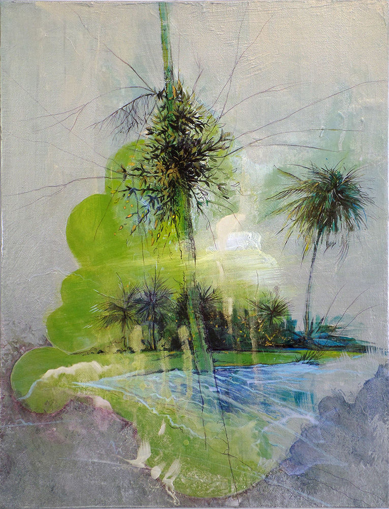 "Winter months VII" 18 x 14 inches, acrylic on canvas, 2015