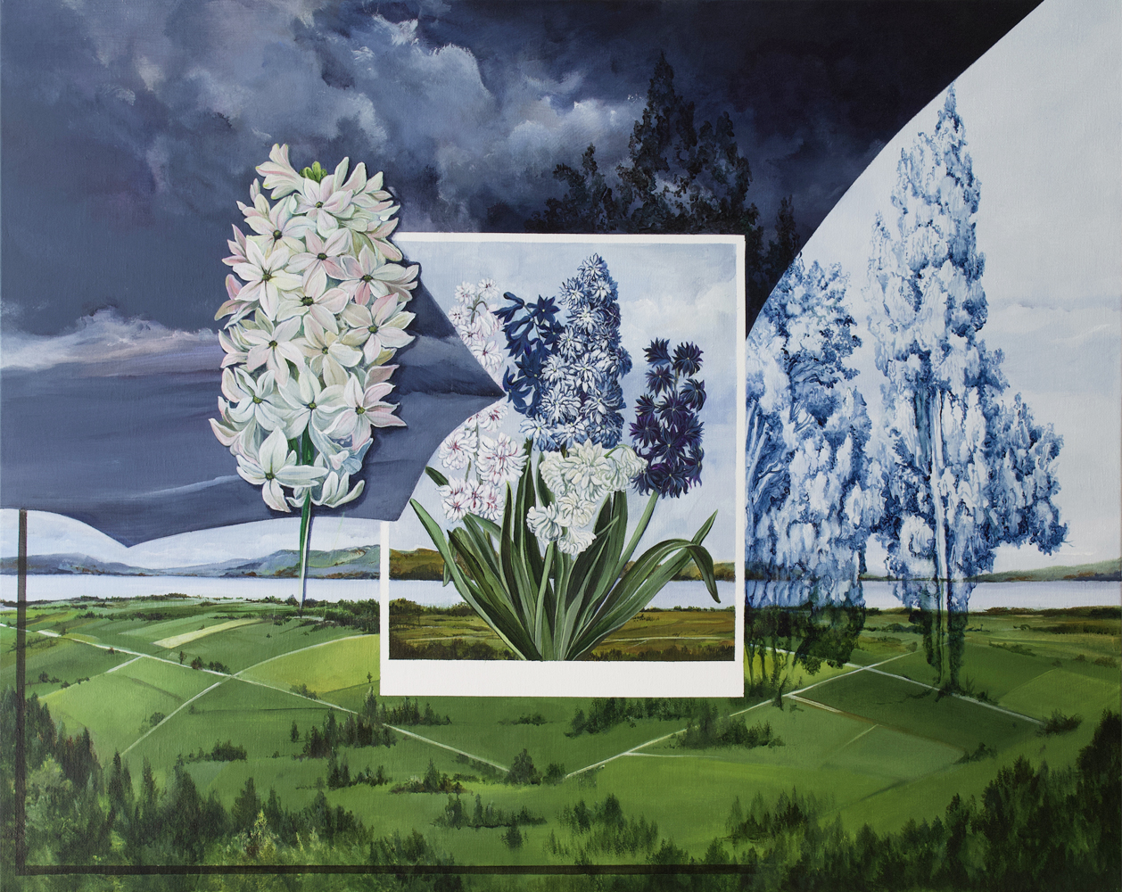 "Unthinkable", 24 x 30 Inches, acrylic on linen, 2021